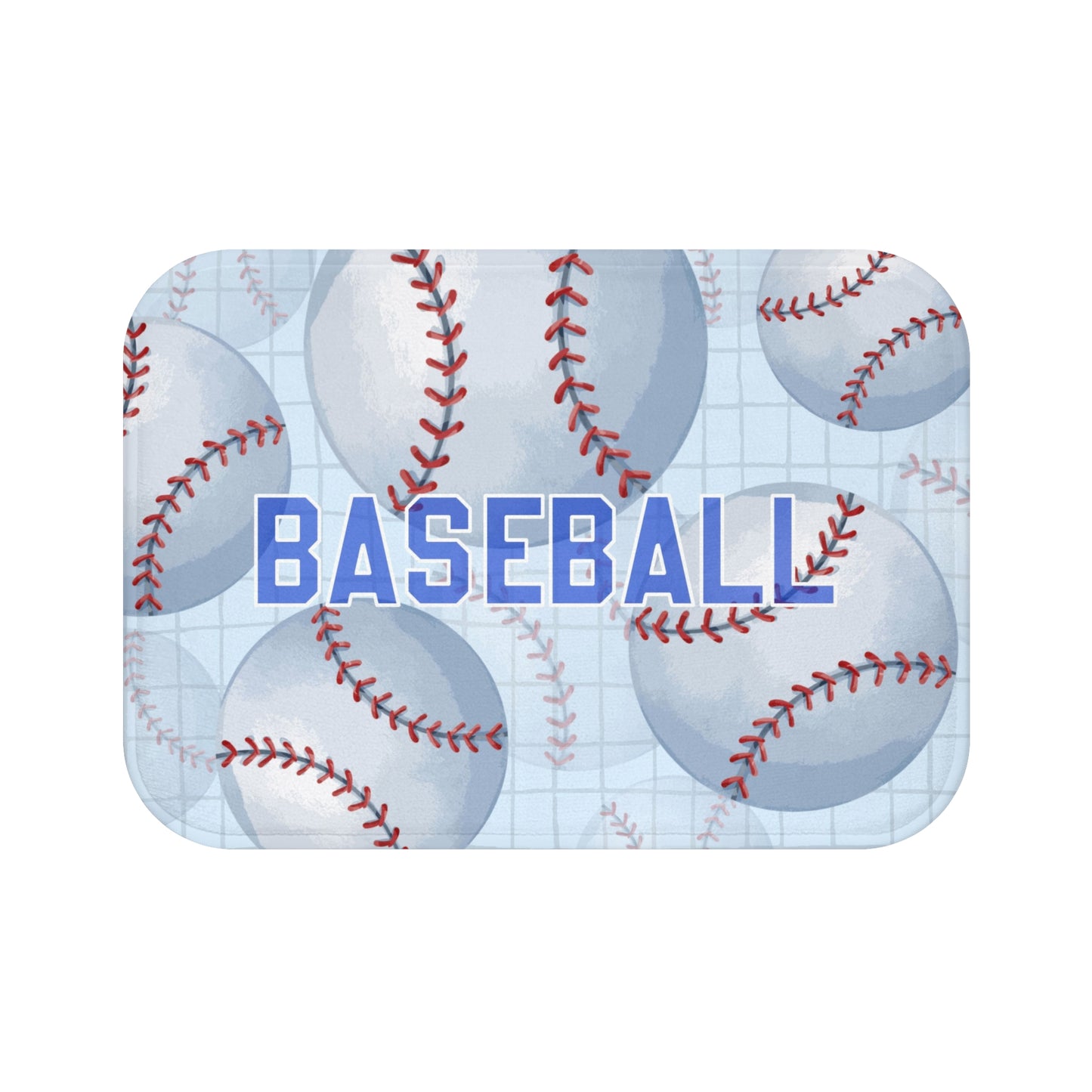 Baseball Bath Mat