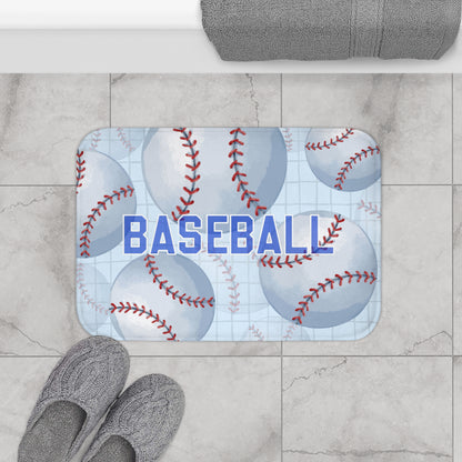 Baseball Bath Mat