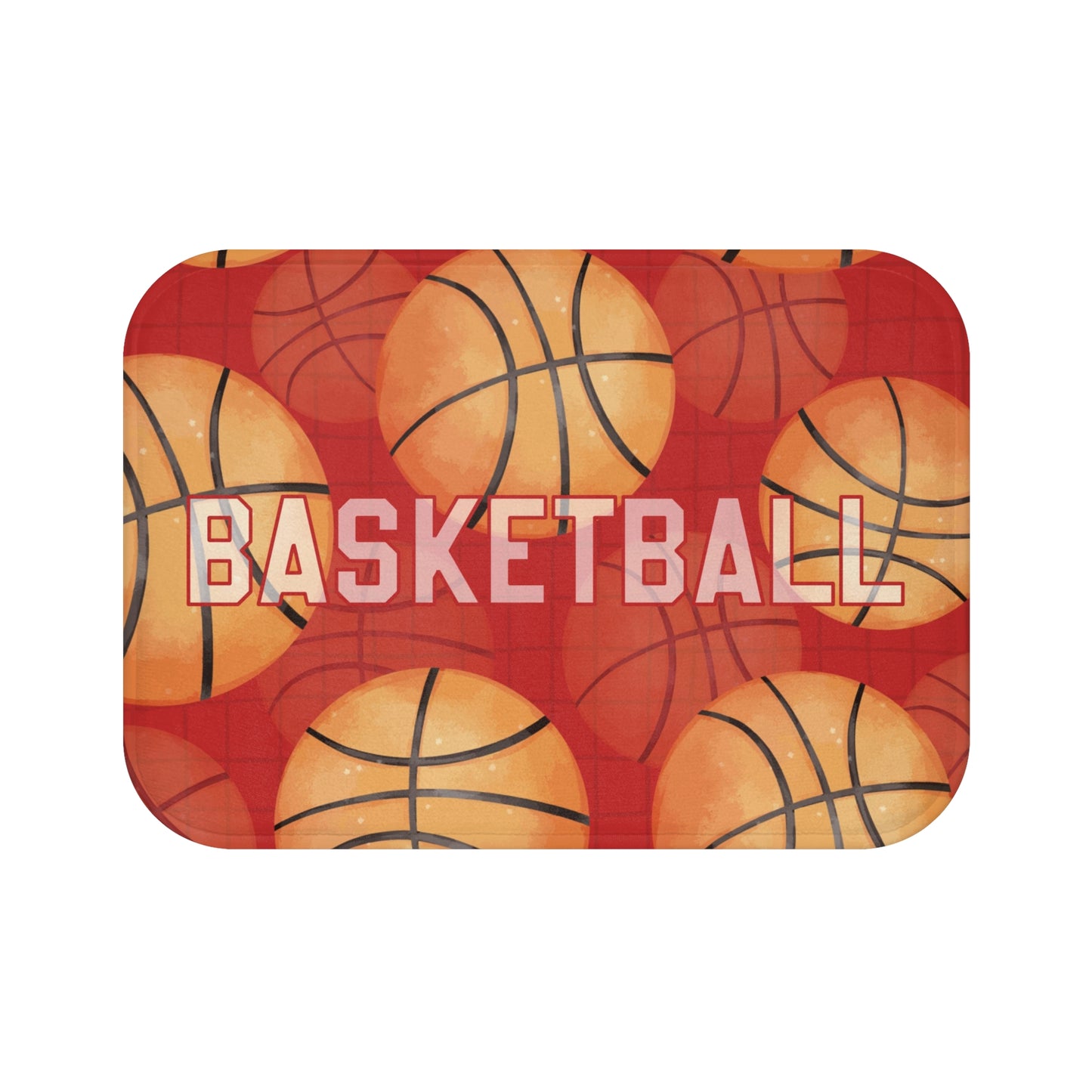 Baseketball Bath Mat